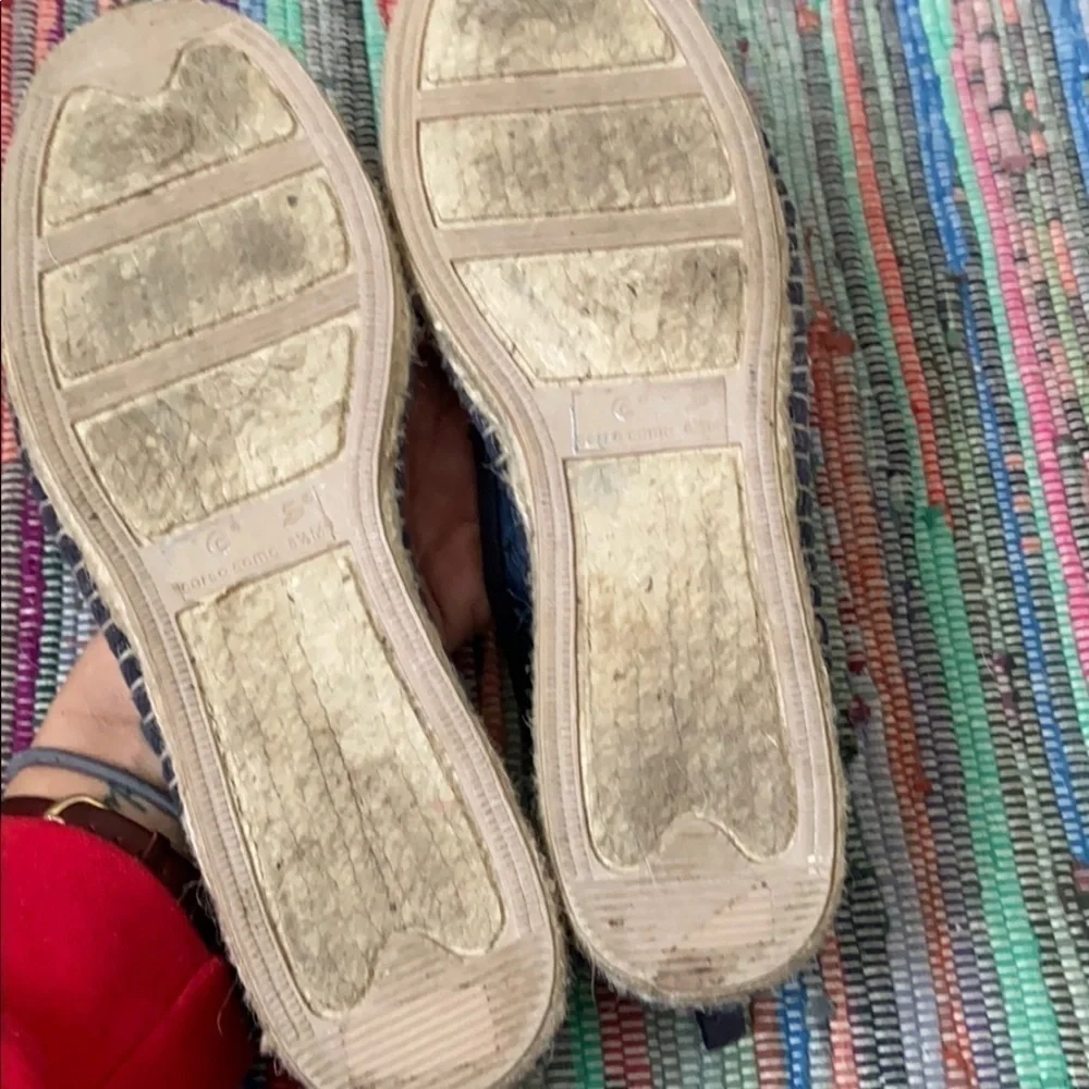 Corso Como navy slip ons